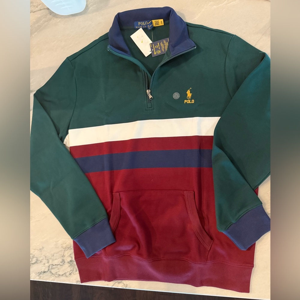 Men’s Polo Ralph Lauren half zip pull over